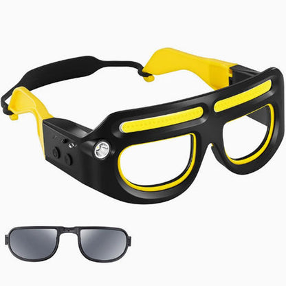 📢📢50 % DE RÉDUCTION !!✨Lampe frontale LED rechargeable pour lunettes