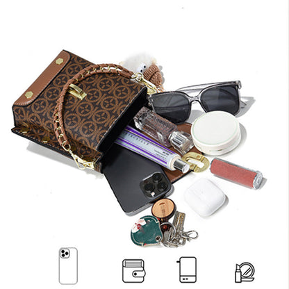 📢📢60 % de réduction !! ⏰Sac à bandoulière en cuir raffiné pour femme