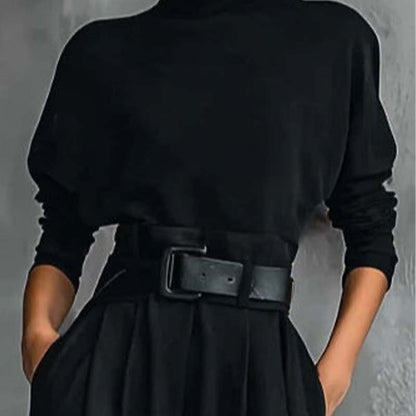 👚 60% DE RÉDUCTION ! 🎉 Ensemble Femme Col Roulé – Élégant, Confortable & Coupe Moderne 👖📦