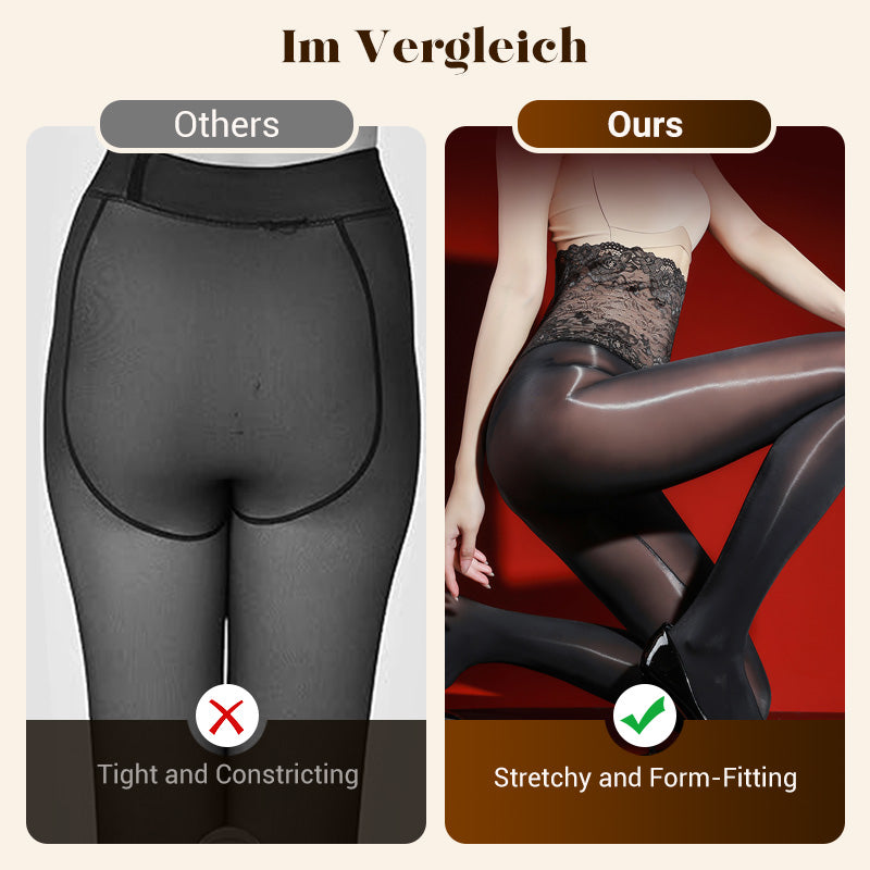 📢📢50 % de réduction !! ⏰ Lot Avantageux : Bas en Dentelle 8D – Look Brillant, Confort Doux & Idéal pour Cadeau 💝