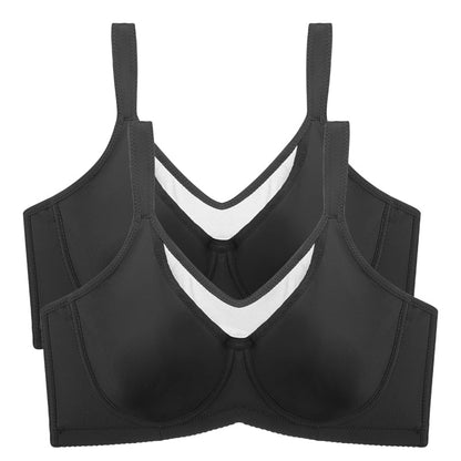❄️60 % de réduction ! Soutien-gorge grande taille – Armatures souples, bonnets ultra-fins & tulle élégant pour un confort toute la journée 💖🩲