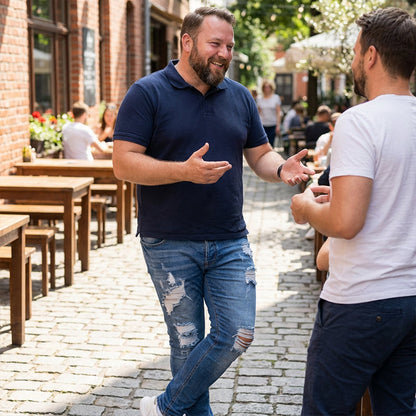 Jean skinny déchiré élégant pour homme