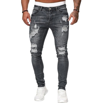 Jean skinny déchiré élégant pour homme