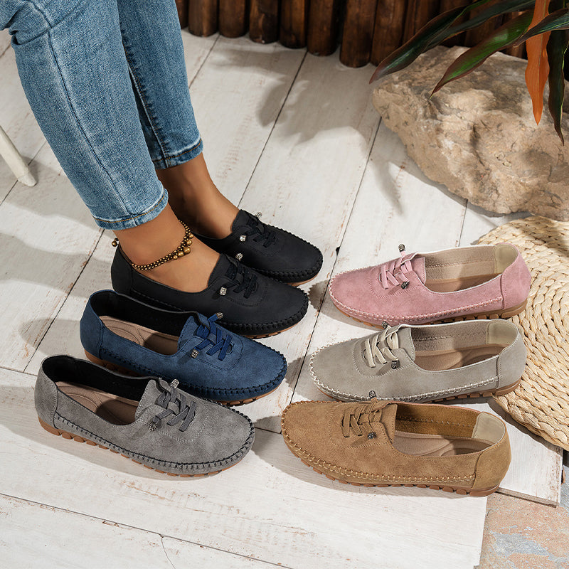 👟Mocassins pour femmes✨Confort respirant, semelle amortie & style intemporel en 6 couleurs👜