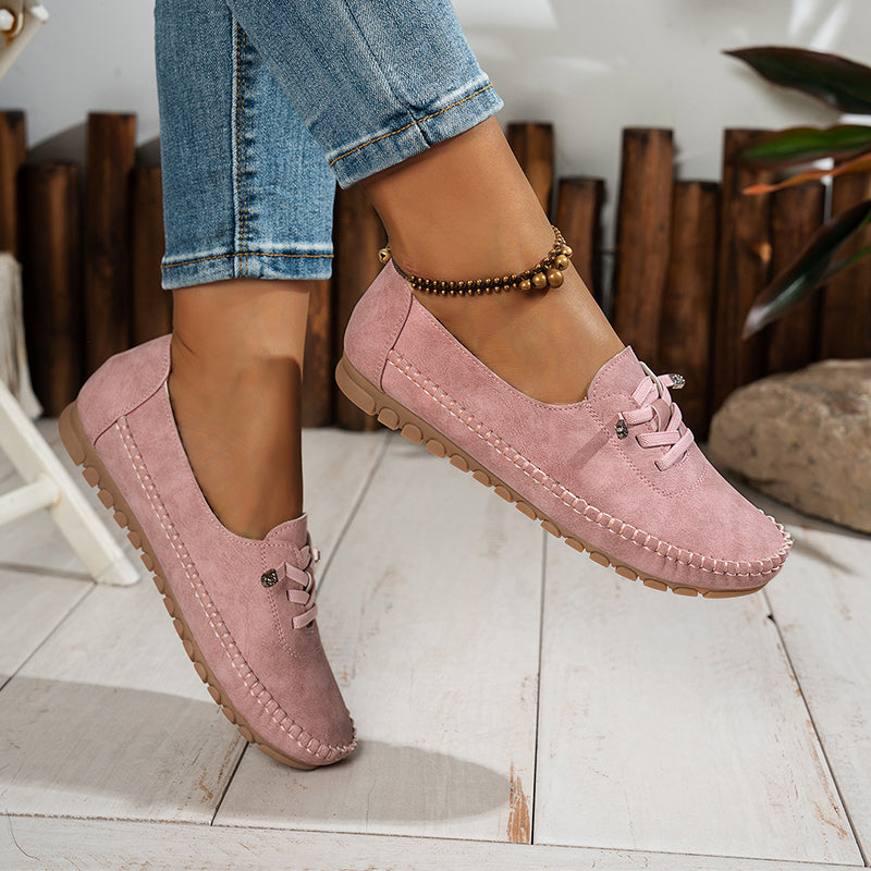 👟Mocassins pour femmes✨Confort respirant, semelle amortie & style intemporel en 6 couleurs👜