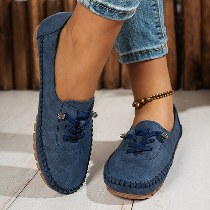 👟Mocassins pour femmes✨Confort respirant, semelle amortie & style intemporel en 6 couleurs👜