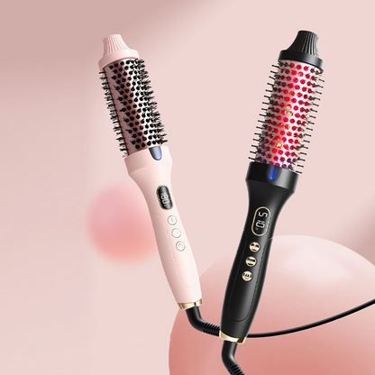 🎉✨50% de réduction ! Fer et lisseur 2 en 1 – Lisse, boucle et ajoute du volume en quelques secondes avec contrôle de température réglable