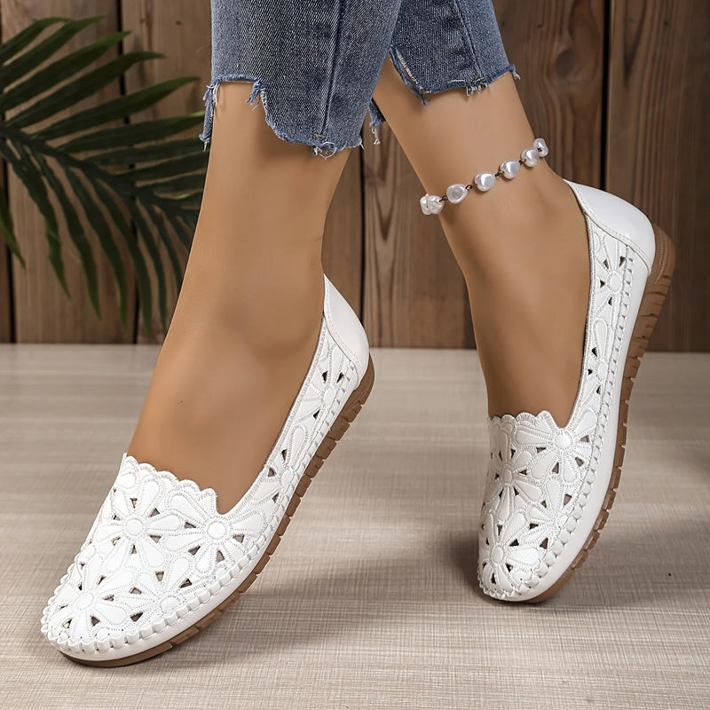 🔥 Dernier jour des soldes : 50 % de réduction — Chaussures orthopédiques confortables, légères et élégantes pour femmes, avec un design ouvert.