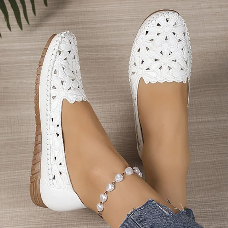 🔥 Dernier jour des soldes : 50 % de réduction — Chaussures orthopédiques confortables, légères et élégantes pour femmes, avec un design ouvert.