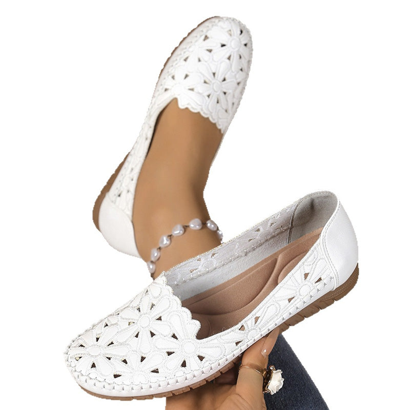 🔥 Dernier jour des soldes : 50 % de réduction — Chaussures orthopédiques confortables, légères et élégantes pour femmes, avec un design ouvert.