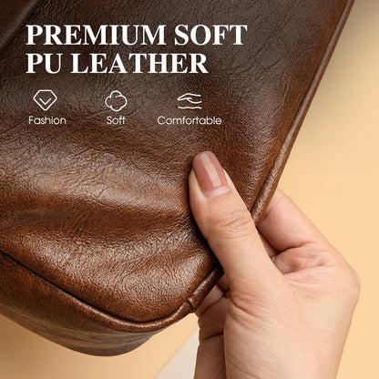 📢📢50 % de réduction !! ⏰ Sac à Bandoulière Femme en Simili-Cuir Souple – Léger, Multi-Compartiments & Tendance pour Tous les Jours ✨