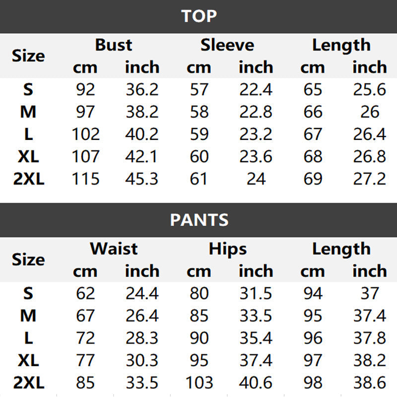 Ensemble 2 pièces pour femme : haut à col rond et pantalon color block