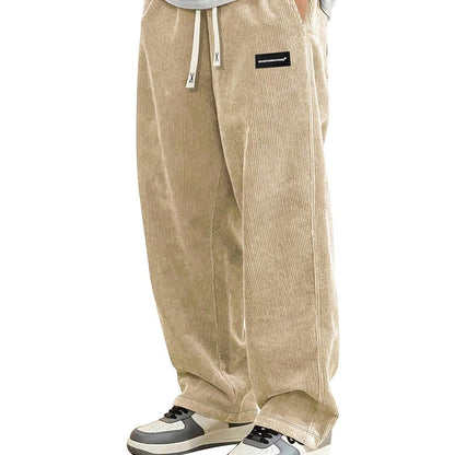🔈🔈60 % DE RÉDUCTION MAINTENANT👖Pantalon ample à cordon de serrage avec poches pour homme