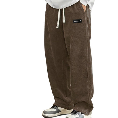 🔈🔈60 % DE RÉDUCTION MAINTENANT👖Pantalon ample à cordon de serrage avec poches pour homme