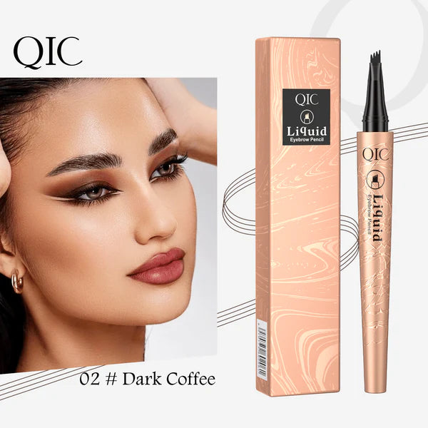 📢📢Achetez-en 1，obtenez-en 1 gratuitement⏰Stylo à Sourcils Effet Microblading 3D à 4 Pointes