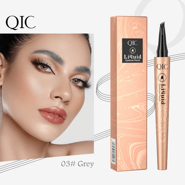📢📢Achetez-en 1，obtenez-en 1 gratuitement⏰Stylo à Sourcils Effet Microblading 3D à 4 Pointes