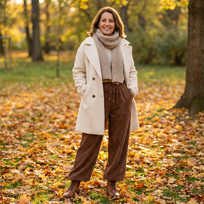 💎 -50% SUR LE PANTALON CORDUROY ! 💎 Taille Haute, Coupe Large & Anti-Froisse