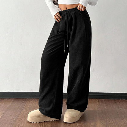 💎 -50% SUR LE PANTALON CORDUROY ! 💎 Taille Haute, Coupe Large & Anti-Froisse