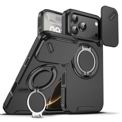 🔥 DERNIER JOUR DE PROMOTION - 50 % DE RÉDUCTION 🔥 Coque magnétique pour téléphone avec support anneau pour iPhone