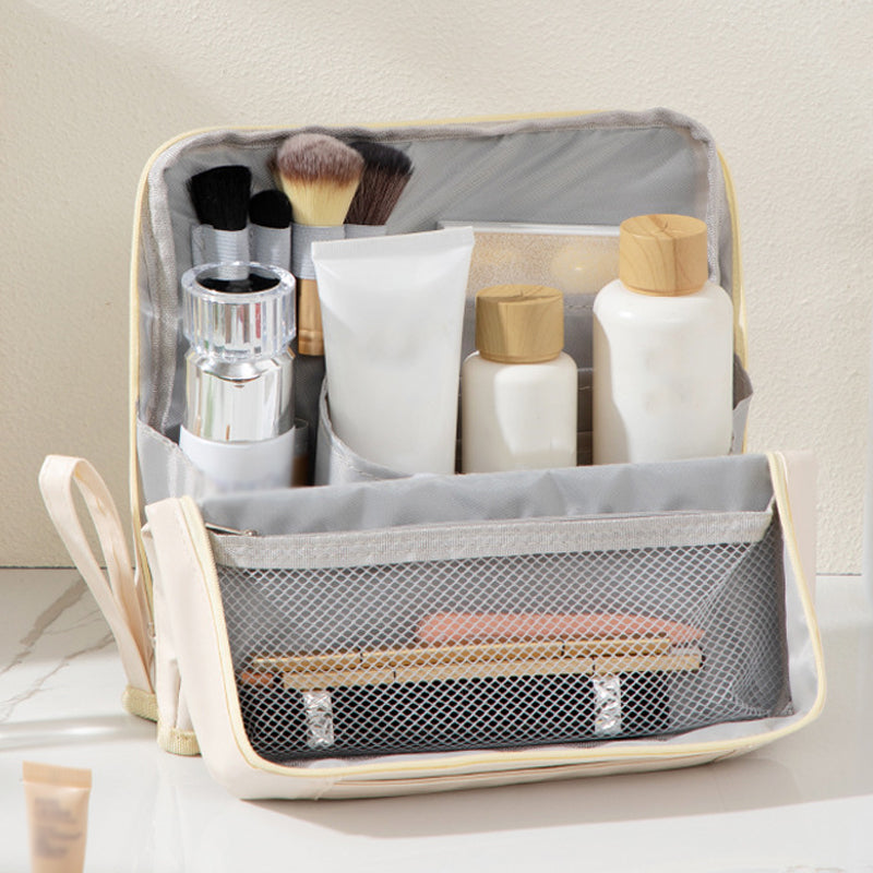 🎉👜50% de réduction ! Trousse à cosmétiques élégante à compartiments – Style minimaliste, rangement intelligent et ultra-pratique ✨