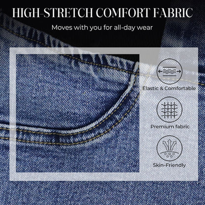 💎 50% DE RÉDUCTION ! 💎 Jean Évasé Taille Haute pour Femme – Denim Stretch, Silhouette Allongée & Confort Absolu 👖💙