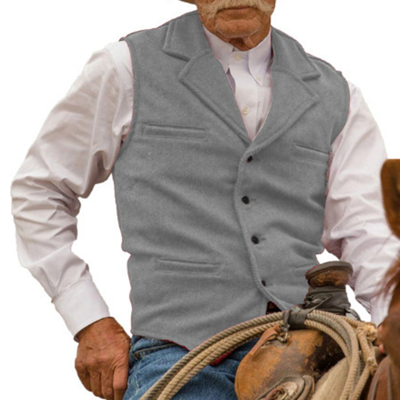 Gilet business décontracté slim fit pour homme