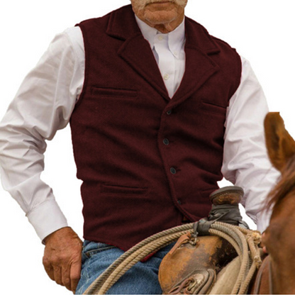 Gilet business décontracté slim fit pour homme
