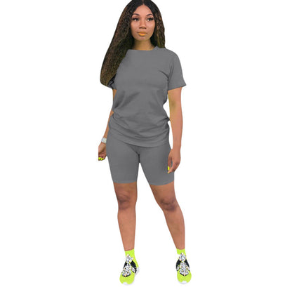 Ensemble 2 pièces haut et short pour femme