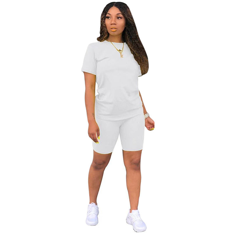 Ensemble 2 pièces haut et short pour femme