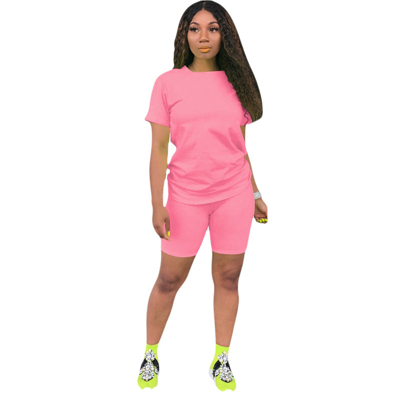 Ensemble 2 pièces haut et short pour femme