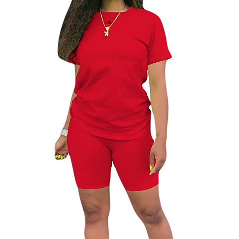 Ensemble 2 pièces haut et short pour femme