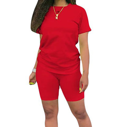 Ensemble 2 pièces haut et short pour femme