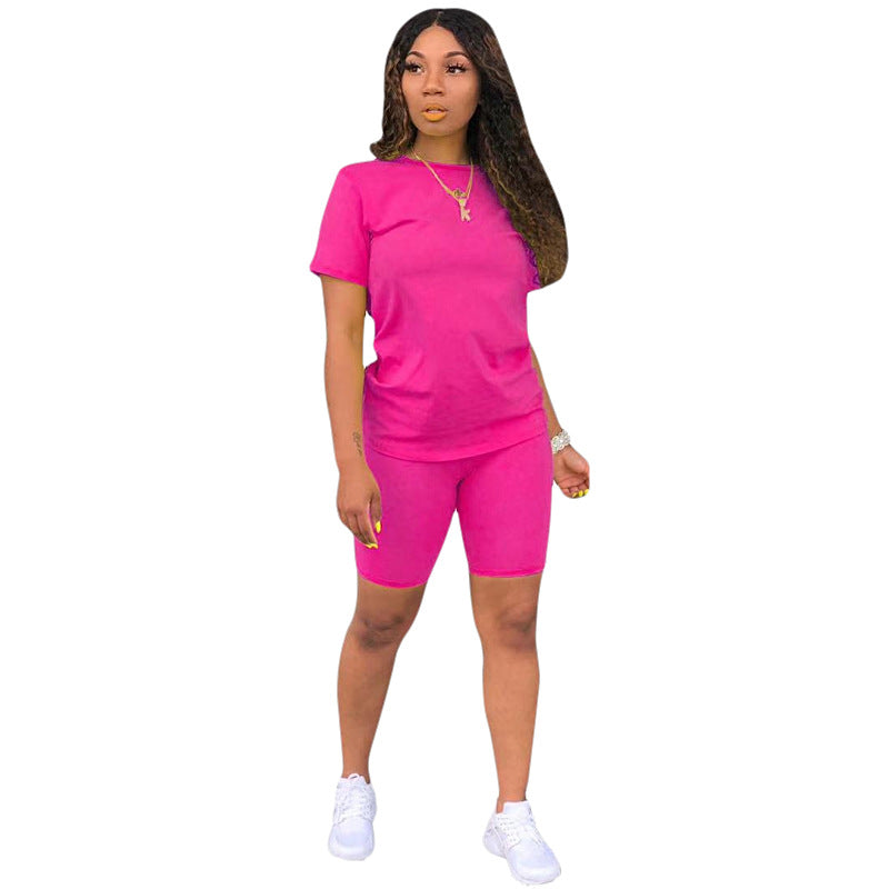 Ensemble 2 pièces haut et short pour femme