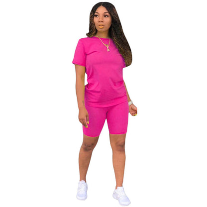 Ensemble 2 pièces haut et short pour femme