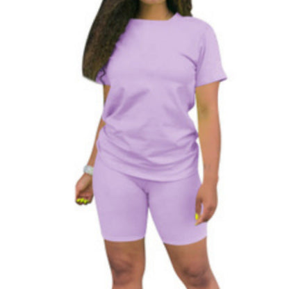 Ensemble 2 pièces haut et short pour femme