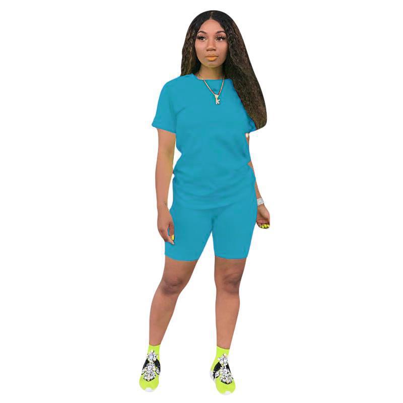 Ensemble 2 pièces haut et short pour femme