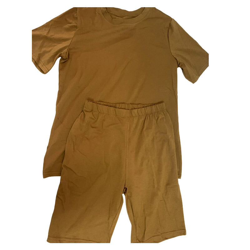 Ensemble 2 pièces haut et short pour femme