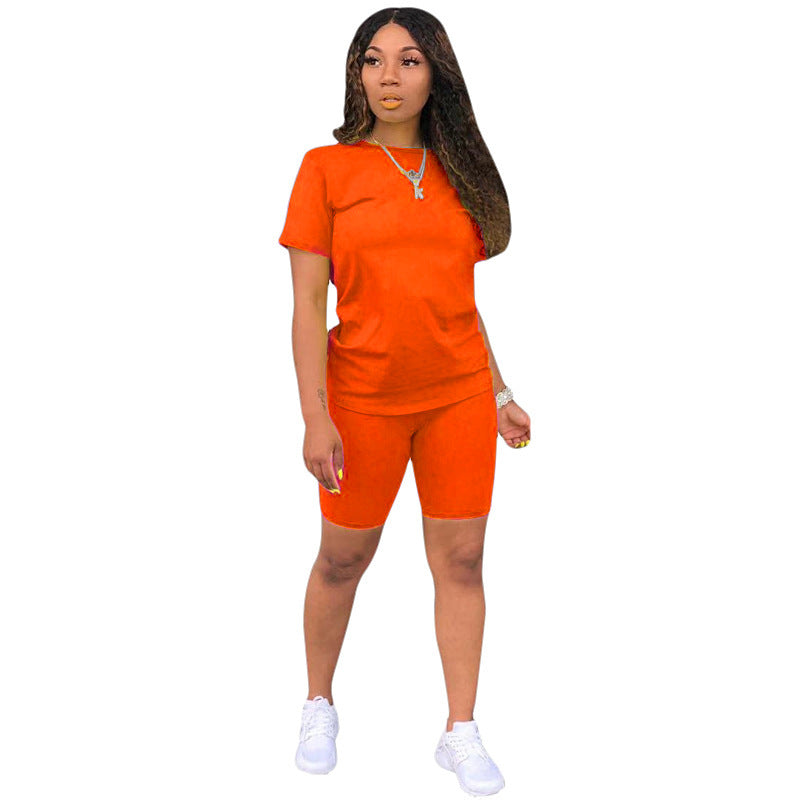 Ensemble 2 pièces haut et short pour femme