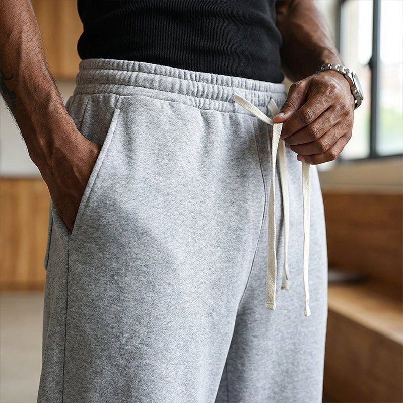 Pantalons pour hommes avec cordon de serrage pour un confort décontracté