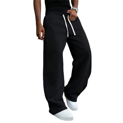 Pantalons pour hommes avec cordon de serrage pour un confort décontracté
