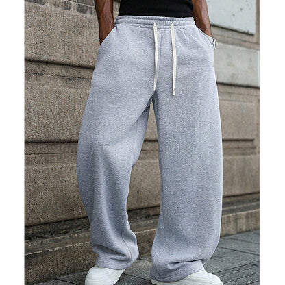 📢📢50 % de réduction !! ⏰👖Pantalon décontracté ample à cordon pour homme