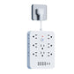 Multiprise 20 en 1 avec protection contre les surcharge
