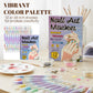 💅✨ PROMO FLASH -50% ! Stylos Marqueurs Nail Art Double Pointe – 12/24 Couleurs, Séchage Rapide, Sans Lampe UV, Formule à Base d'Eau, Idéal Débutantes & Pros 🎨