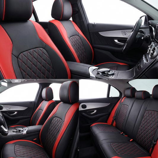 🔥 NOUVEAUTÉ TENDANCE 2026 | Housses de Siège Auto Cuir 9 Pièces | Confort Luxe & Installation Facile 🚗