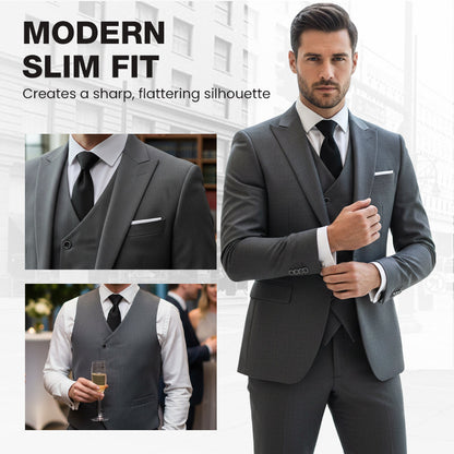 🔥 Soldes exceptionnels 50 % DE RÉDUCTION 🔥 Ensemble 3 pièces slim fit pour homme🕴️🔥 Soldes exceptionnels 50 % DE RÉDUCTION 🔥 Ensemble 3 pièces slim fit pour homme🕴️
