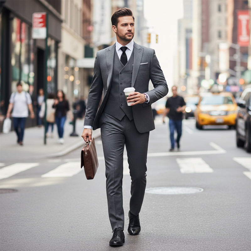 🔥 Soldes exceptionnels 50 % DE RÉDUCTION 🔥 Ensemble 3 pièces slim fit pour homme🕴️🔥 Soldes exceptionnels 50 % DE RÉDUCTION 🔥 Ensemble 3 pièces slim fit pour homme🕴️