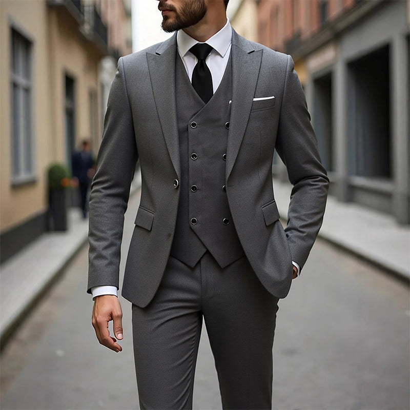 🔥 Soldes exceptionnels 50 % DE RÉDUCTION 🔥 Ensemble 3 pièces slim fit pour homme🕴️🔥 Soldes exceptionnels 50 % DE RÉDUCTION 🔥 Ensemble 3 pièces slim fit pour homme🕴️