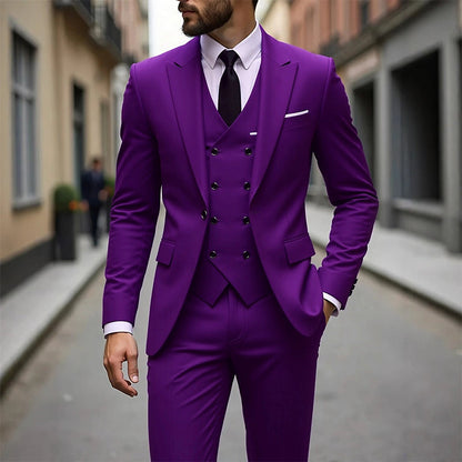 🔥 Soldes exceptionnels 50 % DE RÉDUCTION 🔥 Ensemble 3 pièces slim fit pour homme🕴️🔥 Soldes exceptionnels 50 % DE RÉDUCTION 🔥 Ensemble 3 pièces slim fit pour homme🕴️