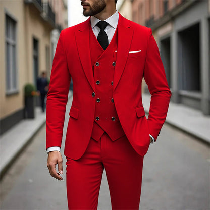 🔥 Soldes exceptionnels 50 % DE RÉDUCTION 🔥 Ensemble 3 pièces slim fit pour homme🕴️🔥 Soldes exceptionnels 50 % DE RÉDUCTION 🔥 Ensemble 3 pièces slim fit pour homme🕴️