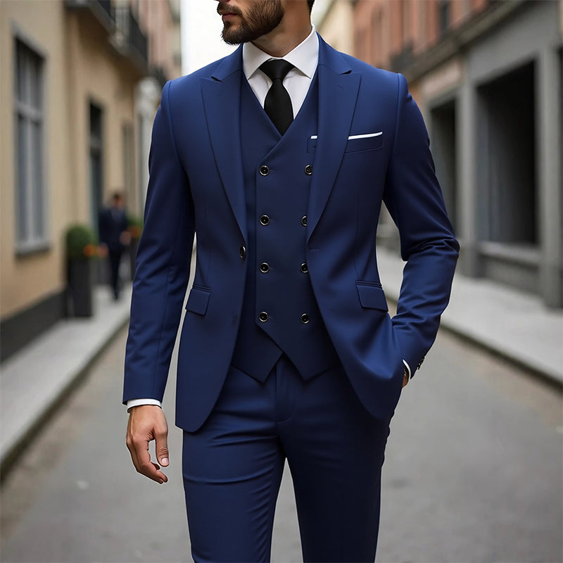🔥 Soldes exceptionnels 50 % DE RÉDUCTION 🔥 Ensemble 3 pièces slim fit pour homme🕴️🔥 Soldes exceptionnels 50 % DE RÉDUCTION 🔥 Ensemble 3 pièces slim fit pour homme🕴️